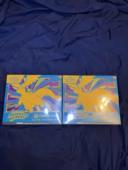 Pokemon TCG -X2 Ascended Heroes Pokemon Center ETB Elite Trainer Boxes ( 2 ) - Image 1