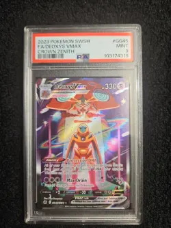 2023 POKEMON SWORD AND SHIELD CROWN ZENITH #GG45 FA/DEOXYS VMAX CROWN ZENITH - Image 1