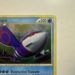 Pokemon TCG Kyogre Call of Legends 12/95 Holo Rare LP - Image 3