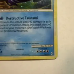 Pokemon TCG Kyogre Call of Legends 12/95 Holo Rare LP - Image 5