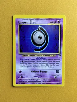 Unown D | 47/75 | Neo Discovery Non Holo | Pokemon TCG | NM Condition - Image 1
