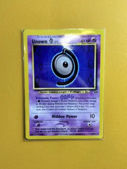 Unown D | 47/75 | Neo Discovery Non Holo | Pokemon TCG | NM Condition - Image 4
