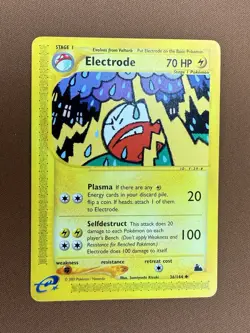 Pokemon Electrode e-Reader Skyridge 36/144 2003 - Image 1
