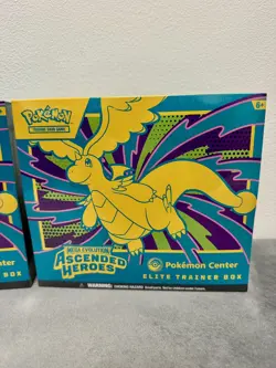 2 x Pokemon TCG Ascended Heroes Pokemon Center Elite Trainer Box ETB Brand New! - Image 4