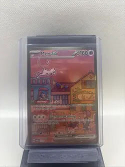 Mew ex SVP 053 Pokemon TCG Scarlet Violet 151 Black Star Promo Full Art - Image 1