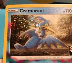 Cramorant 050/196 Prize Pack Series Pokemon Play! Mint Condition Double Swirl - Image 1