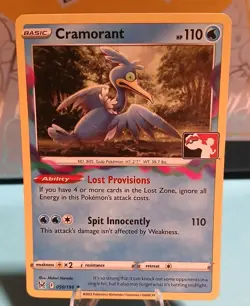 Cramorant 050/196 Prize Pack Series Pokemon Play! Mint Condition Double Swirl - Image 5