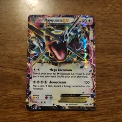 Pokemon TCG Rayquaza EX XY69 Black Star Promo - Image 3