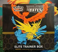 Pokemon TCG: Hidden Fates Elite Trainer Box, 2019 SEALED 820650804731 - Image 1