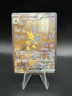Pokemon Alakazam EX 201/165 SIR Scarlet & Violet 151 ENGLISH NM EQ3 - Image 1
