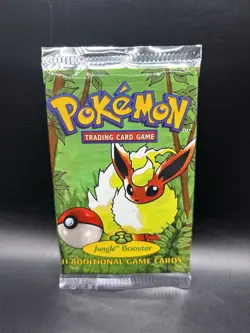 Pokemon TCG - Unlimited Jungle Booster Pack - New, Factory Sealed - Image 1