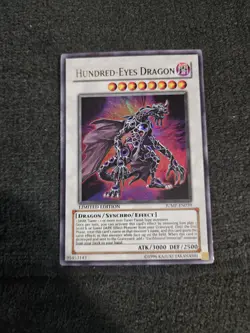 Yugioh Hundred Eyes Dragon JUMP-EN039 Limited Edition Ultra Rare - Image 1