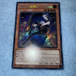 Yu-Gi-Oh! TCG Spenta The Magistus Sealer 1st Edition Secret Rare BPRO-EN098 - Image 1