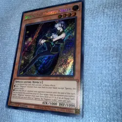 Yu-Gi-Oh! TCG Spenta The Magistus Sealer 1st Edition Secret Rare BPRO-EN098 - Image 2