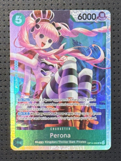 One Piece #OP14-033 Perona SR Super Rare The Azure Sea's Seven - Image 1