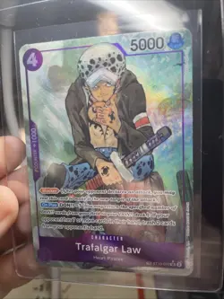 One Piece Card Game TCG - Trafalgar Law (ST10-010) Treasure Rare Card - MINT CCG - Image 3