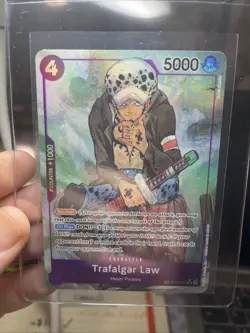 One Piece Card Game TCG - Trafalgar Law (ST10-010) Treasure Rare Card - MINT CCG - Image 4