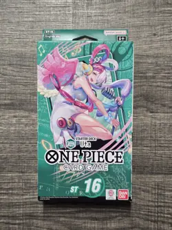 One Piece TCG English: Starter Deck -Green Uta- [ST16] NEW SEALED - Image 1