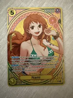 Nami (SP) EB03-053 Extra Booster: One Piece Heroines Edition Foil Nm - Image 2