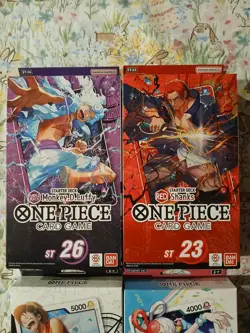 One Piece Starter Deck Lot ST 08, 11, 23, & 26 BRAND NEW SEALED (Minor Box Wear) - Image 2