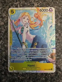 One Piece TCG - Nami ENGLISH EB03-053 HEROINES SR - Near Mint - Image 1