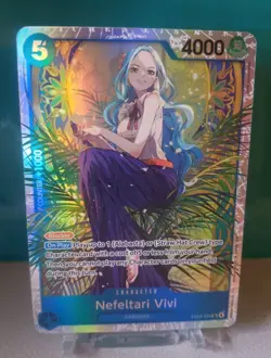 Nefeltari Vivi EB03-024 SR ONE PIECE Heroines Edition English NM - Image 1
