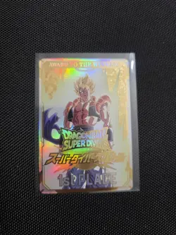 Dragon Ball Super Divers Card Gogeta Championship Winning 1st Place Limited - Image 1