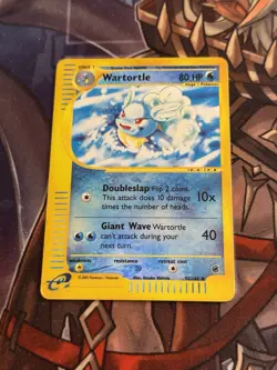Wartortle 092/165 Expedition Reverse Holo Pokemon Card WOTC Wizards HP Pokemon - Image 1