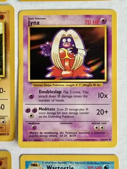 Vintage Pokemon Cards Lot of 18 Uncommon & Common WOTC 1995, 96, 98 ungraded - Image 5