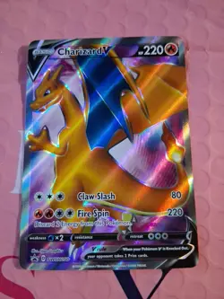 Charizard V SWSH050 SWSH: Sword & Shield Promo Cards Holo - Image 1