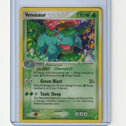 Venusaur Pokemon Card Crystal Guardians Holo Rare TCG Card 28/100 - Image 1
