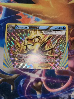 Omastar BREAK 19/124 XY - Fates Collide LP Pokemon Card TCG - Image 2