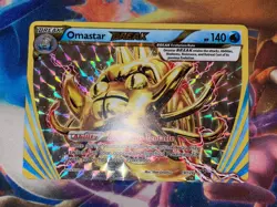 Omastar BREAK 19/124 XY - Fates Collide LP Pokemon Card TCG - Image 3