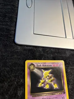 Pokemon TCG Team Rocket Dark Alakazam Card 18/82 Non-Holo, MP - Image 3