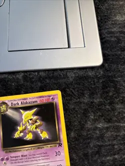 Pokemon TCG Team Rocket Dark Alakazam Card 18/82 Non-Holo, MP - Image 4
