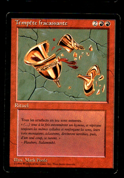 MRM FR/VF TempCte fracassante - Shatterstorm Ex MTG Magic FBB 1994 - Image 1
