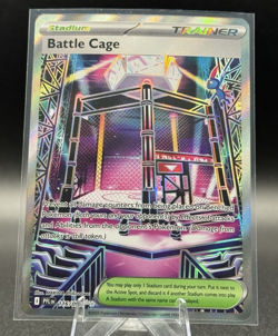 Battle Cage 116/094 Me02: Phantasmal Flames Holo Pokemon TCG - Image 1
