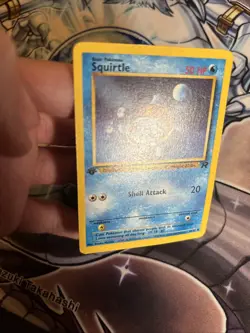 (HPL) Pokemon TCG Team Rocket #68/82 Squirtle 1st Edition MP - Image 5