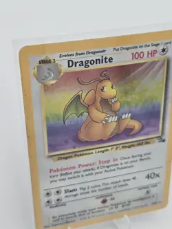 Dragonite Holo – Fossil Set Unlimited (1999) – Lightly Played – Vintage Pokemon - Image 2