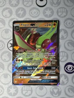 Pokemon TCG Flygon GX 110/236 Cosmic Eclipse Ultra Rare S&M - Image 1