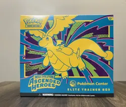 Ascended Heroes Pokemon Center Exclusive ETB Elite Trainer Box Card Tcg New - Image 1