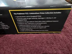 Pokemon TCG 25th Anniversary Celebrations Prime Collection Box - Image 4