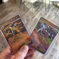 Pokemon Mega Charizard Y ex Black Star Promo 030 MEP. 029 charizard phantasmal - Image 1
