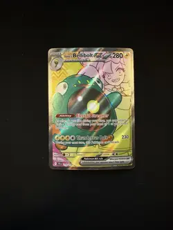 Pokemon TCG Iono's Bellibolt ex 172/159 Sv09: Journey Together - Full Art - Image 2