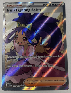 Pokemon - Journey Together - Iris's Fighting Spirit 180/159 Ultra Rare - Image 1