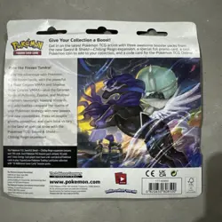Pokemon Sword And Shield Chilling Reign 3 Pack Blister Snorlax Sealed - Image 2