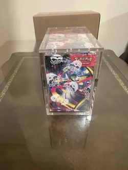 Top Quality Pokemon Booster Acrylic Case Magnetic Lid UV Safe Booster Box Case - Image 2