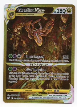 Pokemon: Crown Zenith: Galarian Gallery *Foil* Giratina VSTAR (GG69/GG70) Secret - Image 1