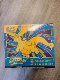 New Mega Evolution Ascended Heroes Pokemon Center Elite Trainer Box *small tear* - Image 1