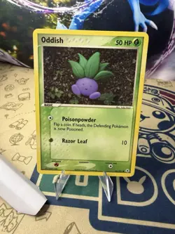 Oddish 68/101 Common Regular Hidden Legends Vintage Pokemon TCG - Image 1